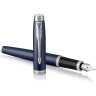Ручка перьевая PARKER IM MATTE BLUE CT, F CW1931647